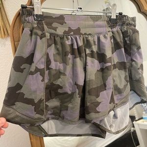 Green Camo Lulu Lemon Hotty Hot Short!